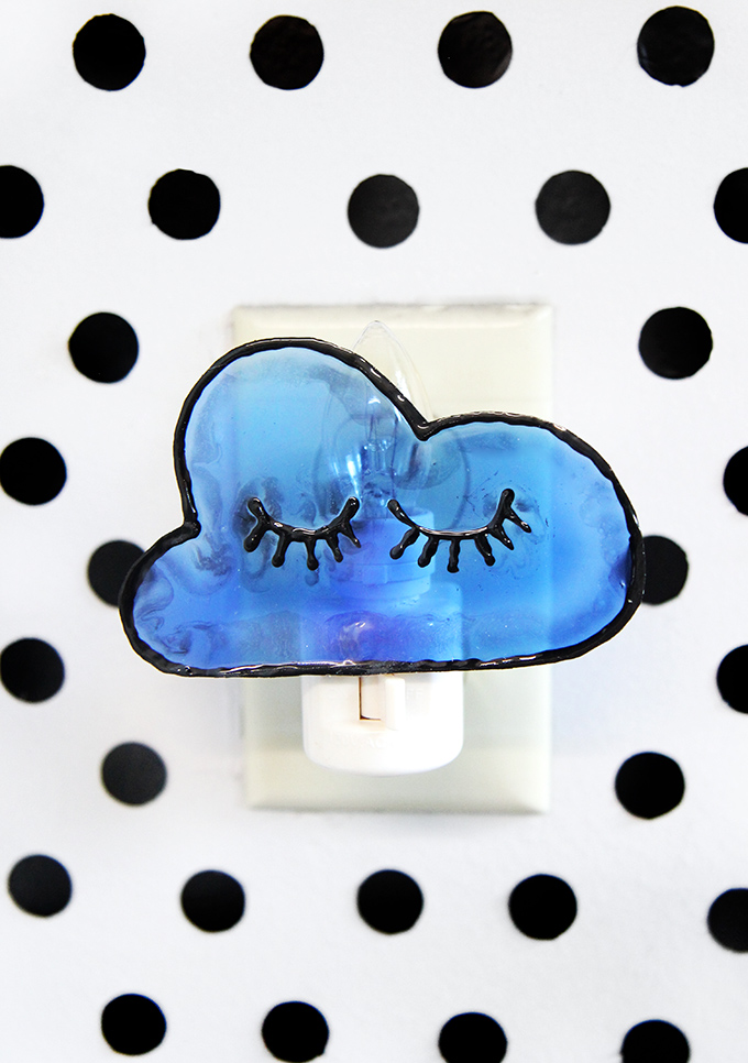 » MY DIY “Stained Glass” Night Light