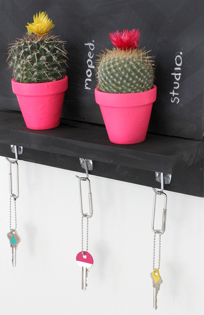 MY DIY Chalkboard Key Holder I Spy DIY Bloglovin’