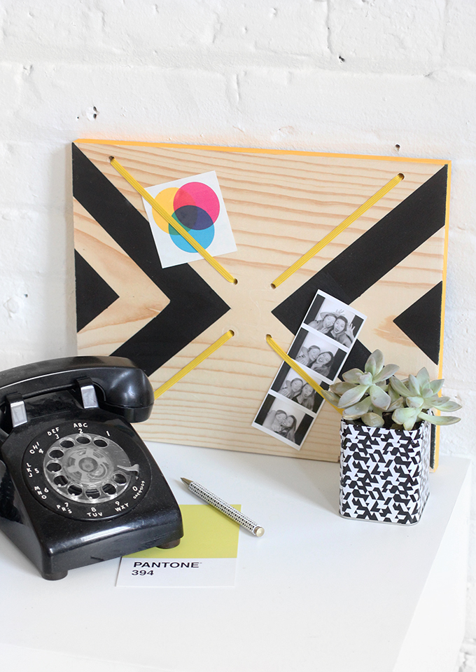 » MY DIY Graphic Print Memo Board