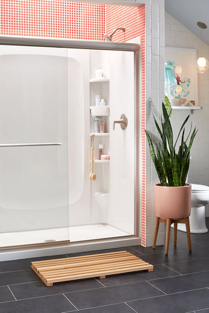 MY DIY Wooden Bath Mat & Bathroom Styling I SPY DIY