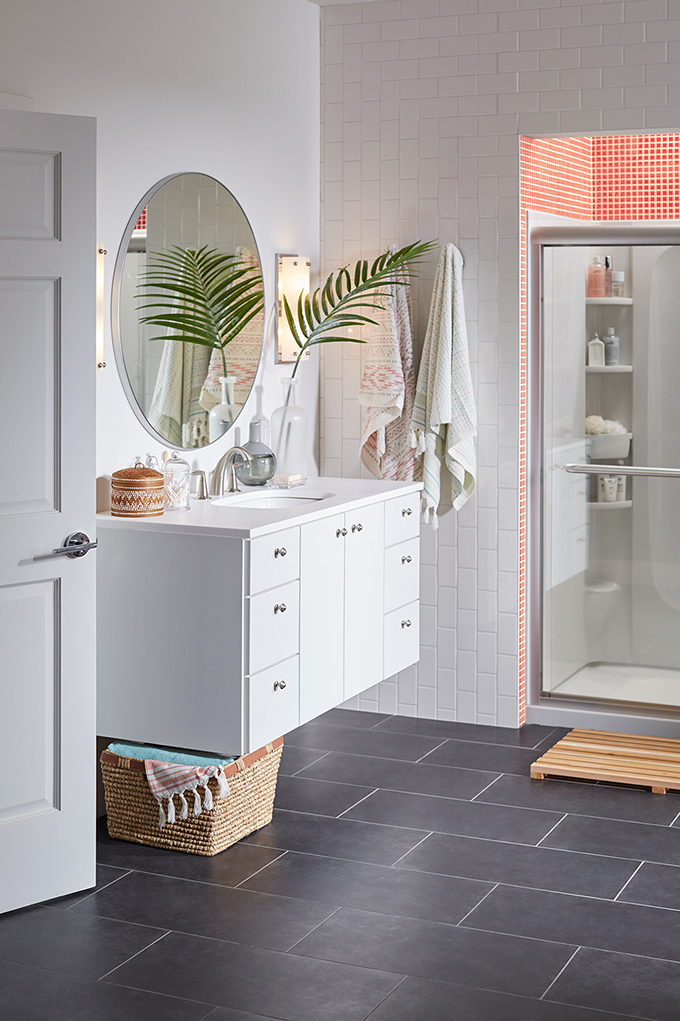 » MY DIY Wooden Bath Mat & Bathroom Styling