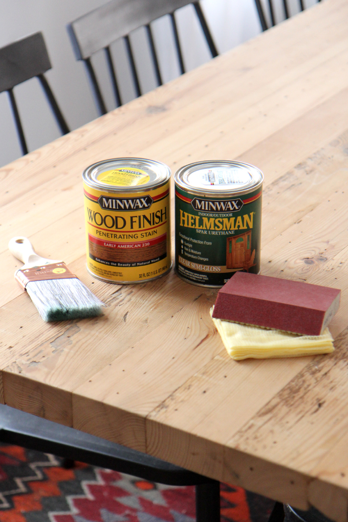 » DIY HOME Staining My Dining Room Table