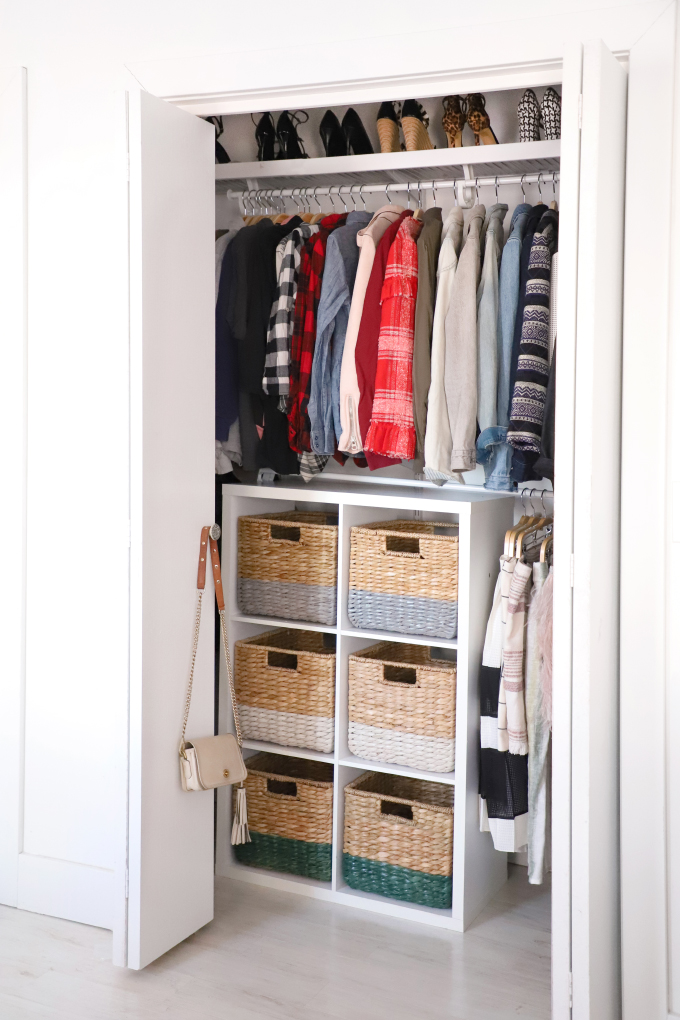 » DIY ORGANIZATION ColorCoded Closet Makeover