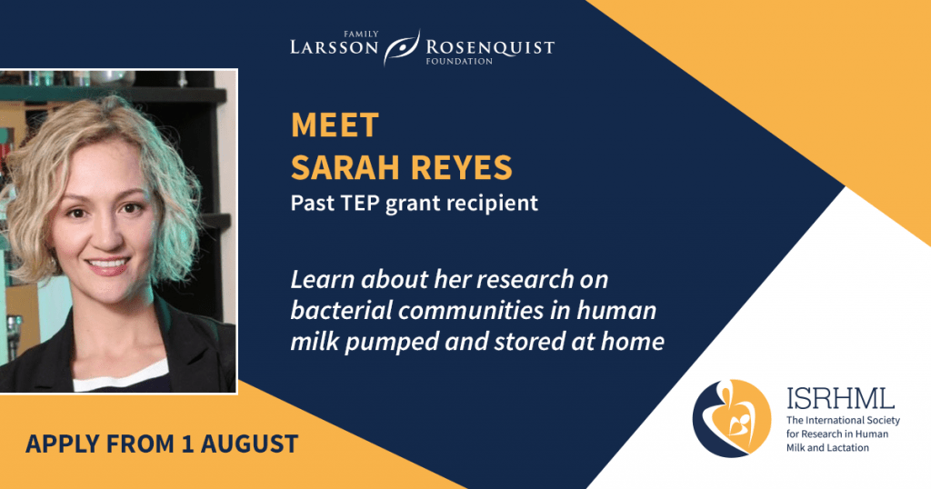 Meet Past TEP Grant Recipient Sarah Reyes ISRHML