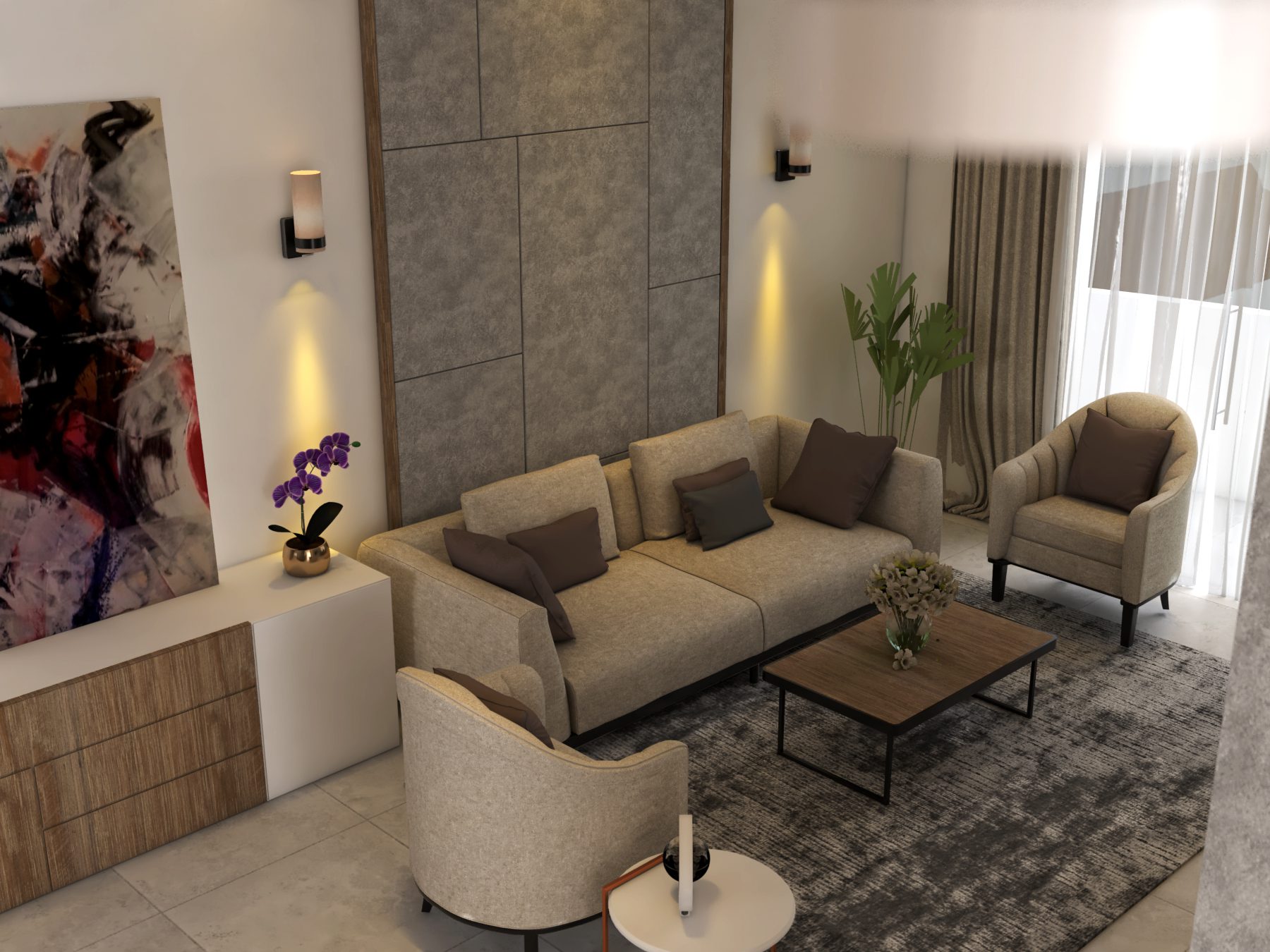 Apartment Palestine Issa Architect Interior design palestine