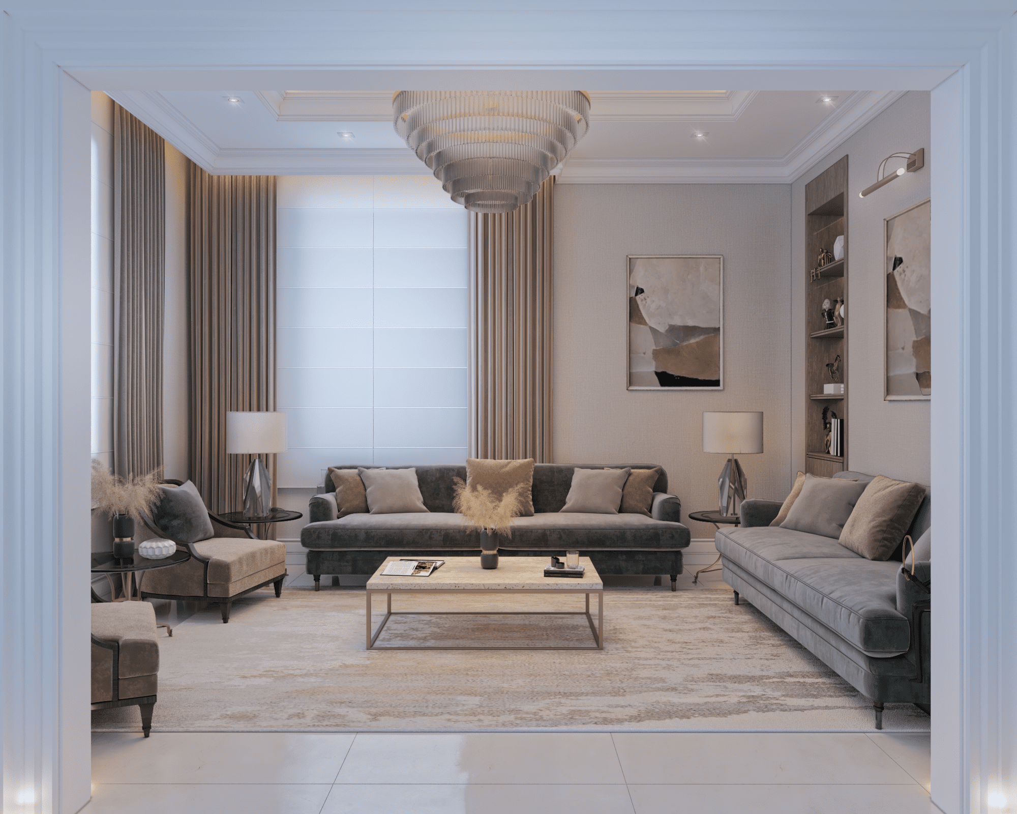 Living room Saudi Arabia Issa Architect Interior Design