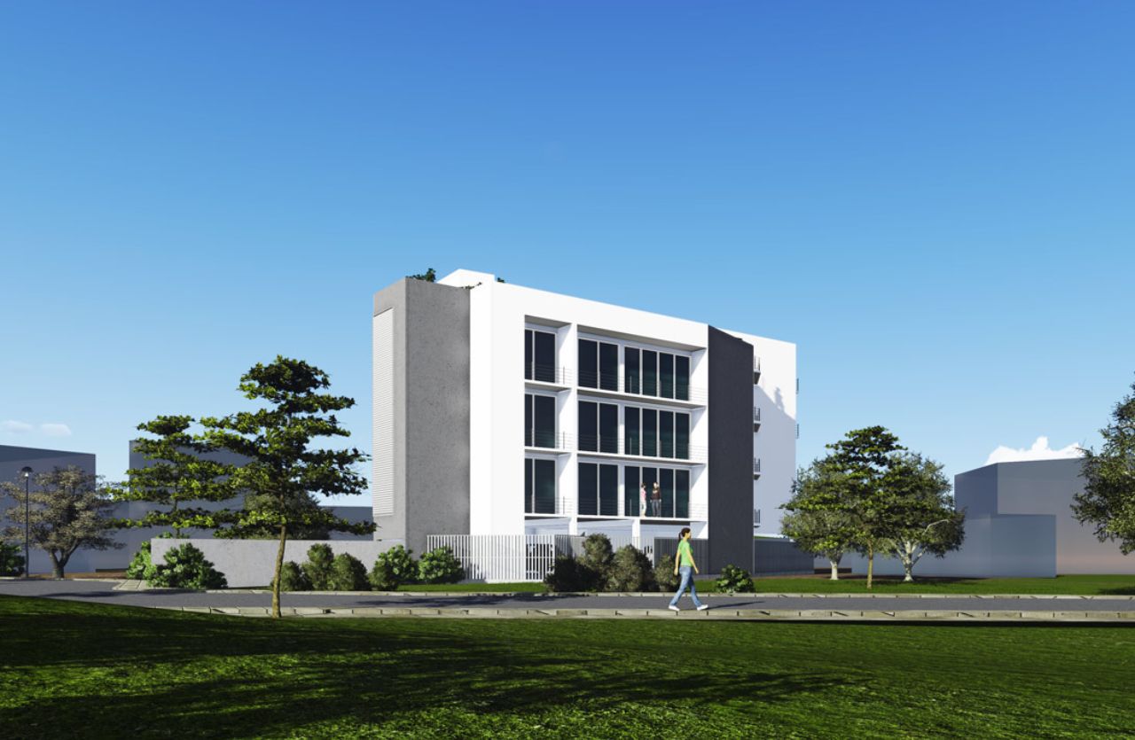 Model Farm road Apartments ISS Architects