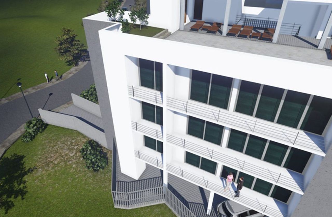 Model Farm road Apartments ISS Architects