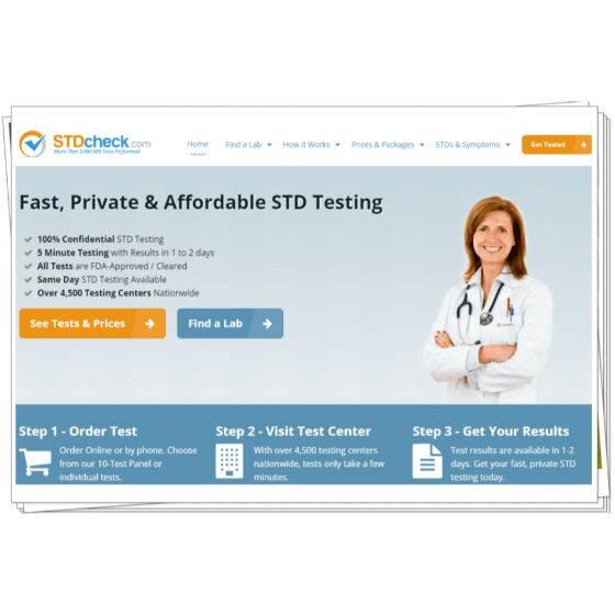Sexually transmitted disease Tests for Home Use Privacy, Available