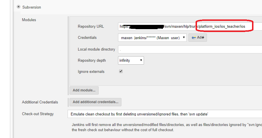 [JENKINS48739] Anonymous disable the job when subversion folder was