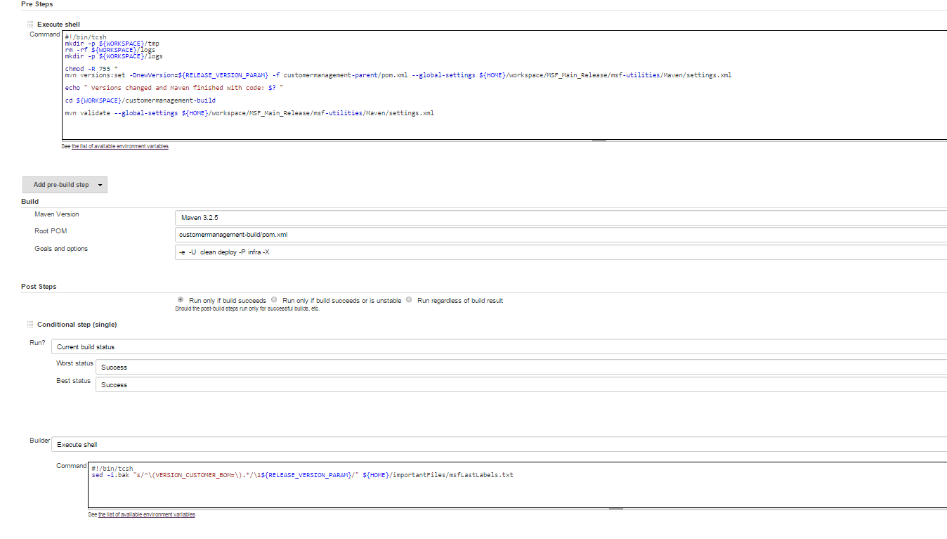 [JENKINS35474] Conditional step in post step of Maven