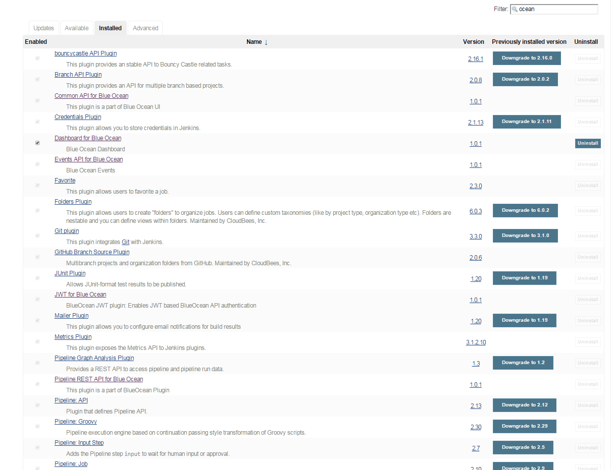 [JENKINS44752] Blue Ocean will not load ExtensionStore.init error