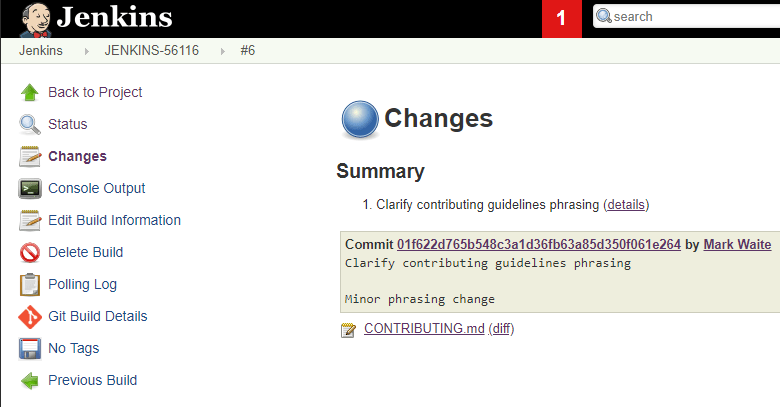 [JENKINS56116] Commit messages are broken in the CentOS 6 build