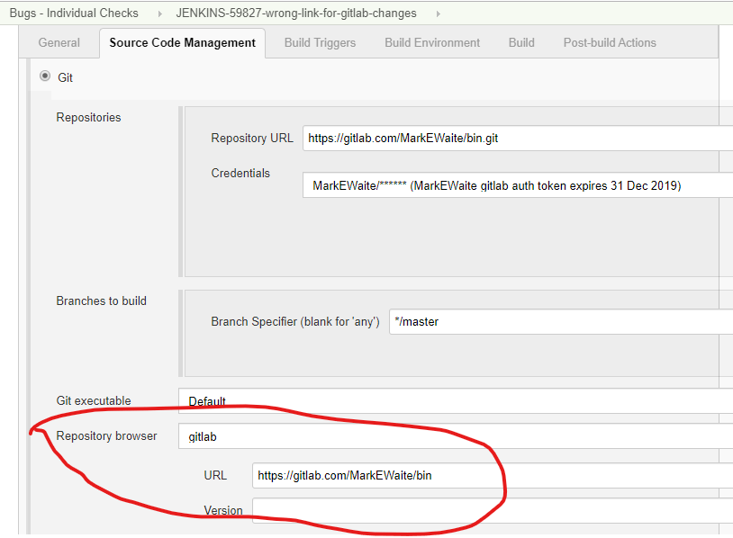 [JENKINS59827] Wrong commit link to GitLab Jenkins Jira