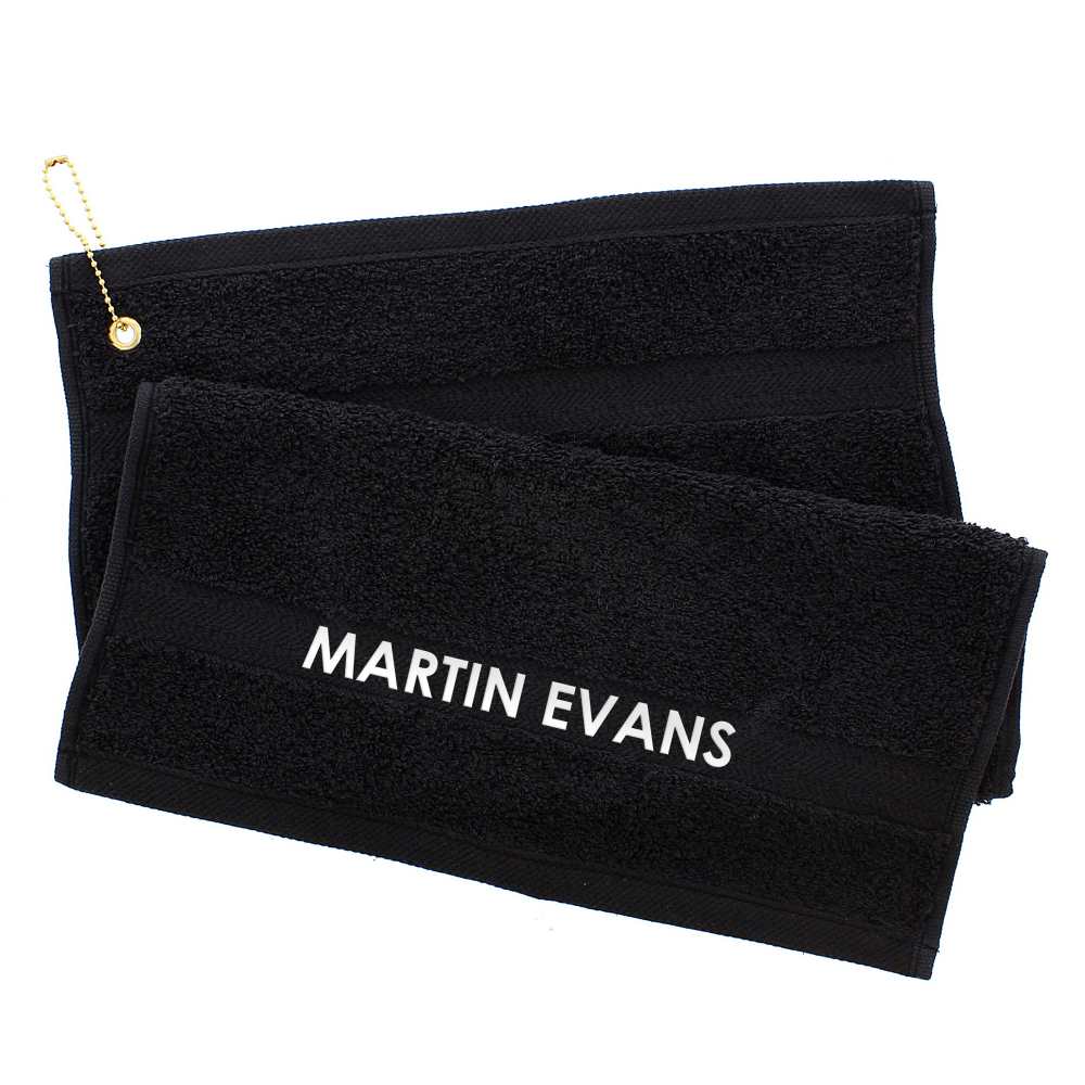 Personalised Golf Towel Golf Gifts Golfing Gifts