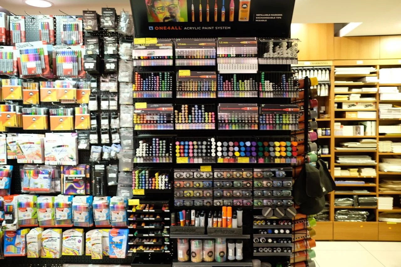 Best Art Supply Stores In Istanbul Acrylics, Oils, Brushed And
