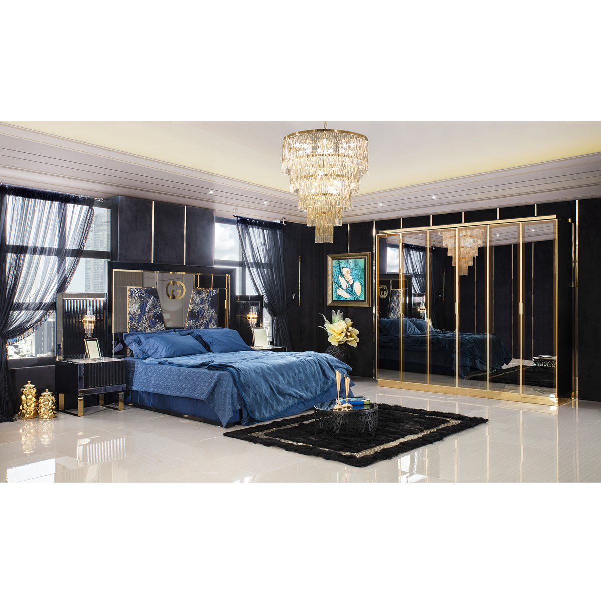 Moon Bedroom Istanbul Home
