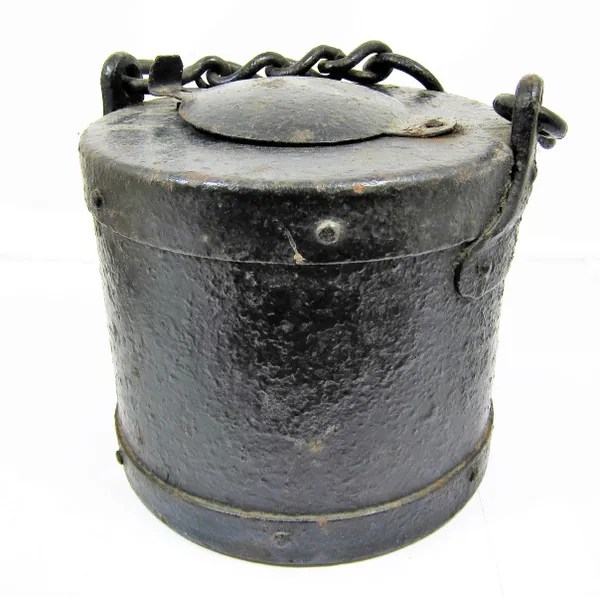 Artillery Tar Bucket Civil War Artifacts For Sale in Gettysburg