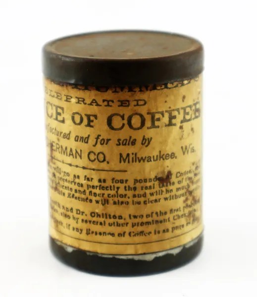 Civil War Essence of Coffee Tin / SOLD Civil War Artifacts For Sale