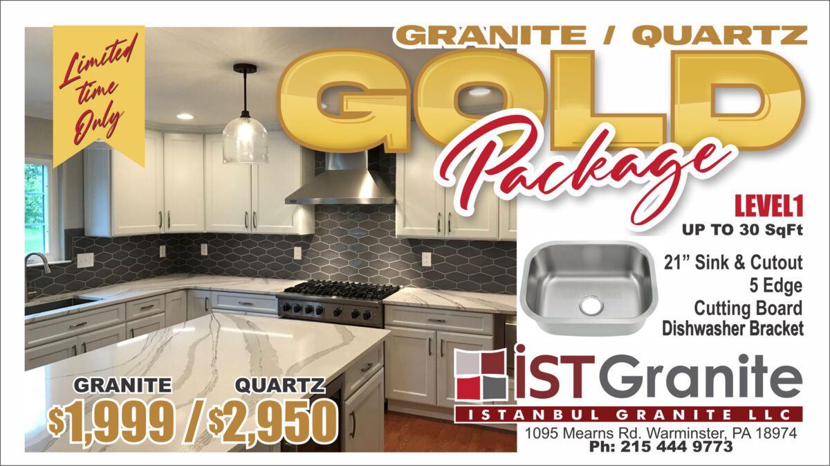 GOLDPACKAGEb IST Granite Kitchen Countertops