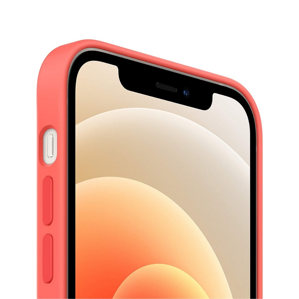 Apple iPhone 12 Mini Silicone Case Pink Citrus istore