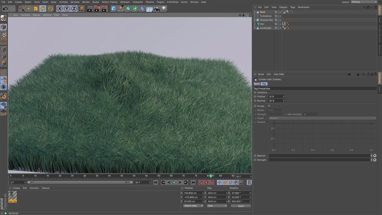 How To Create Realistic Grass In Cinema 4D ITS
