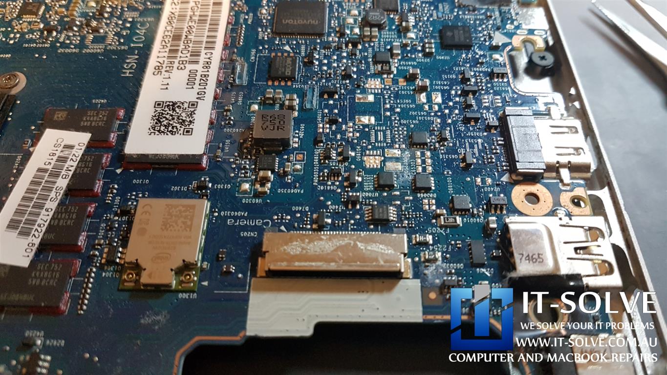 HP Elitebook x360 1030 liquid damage repair Laptop and Macbook