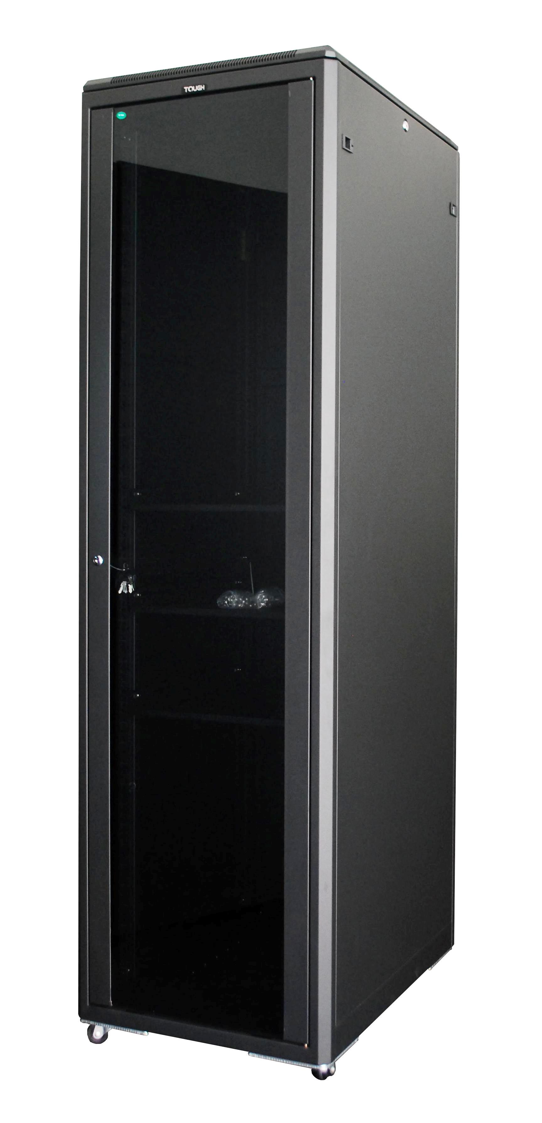 Server Rack 19" 42U with Glass Door (Perforated) itsupport