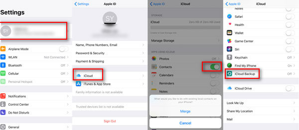 7 modi più semplici per eseguire il backup dei contatti su iPhone 12/11