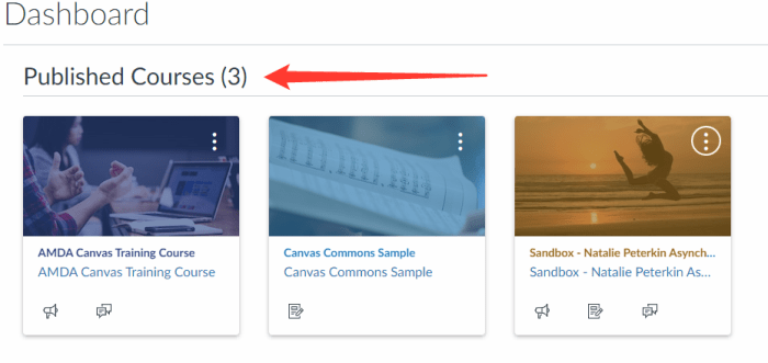 Publish A Canvas Course | AMDA IT Help Publish A Canvas Course | AMDA IT Help