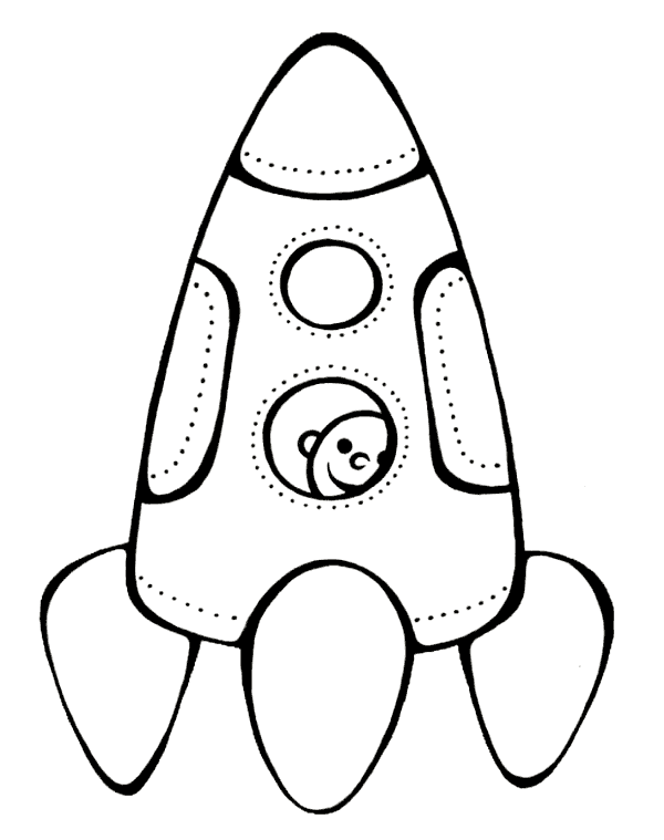 Disegni da colorare Razzo