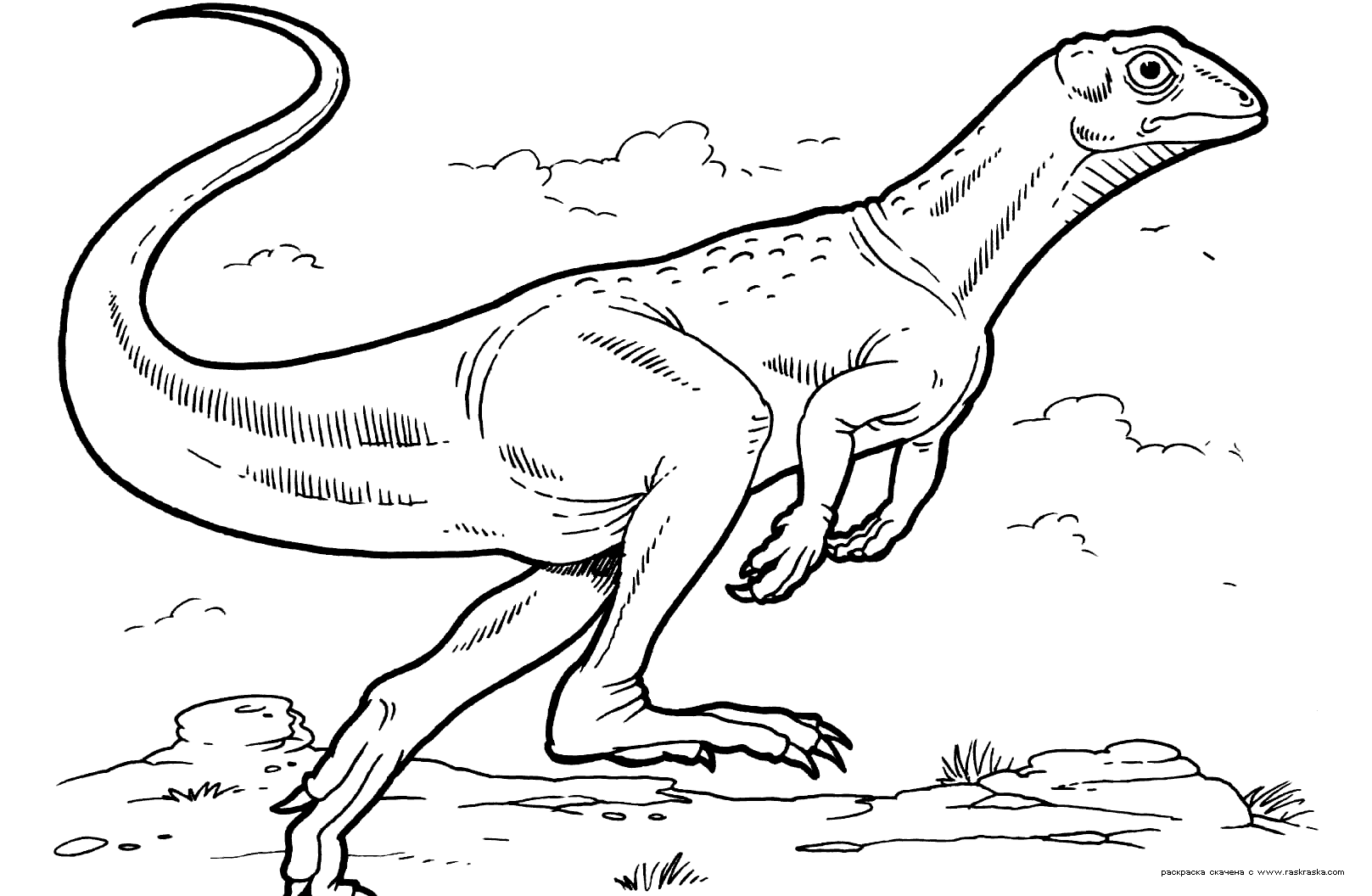 Disegni da colorare Lesothosaurus