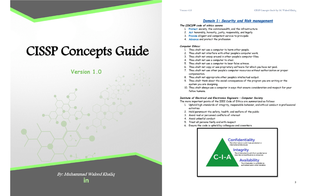 CISSP Concepts Guide (PDF)