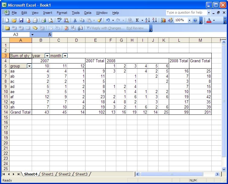 Microsoft Excel 2003 How to pivot columns to rows without retyping the