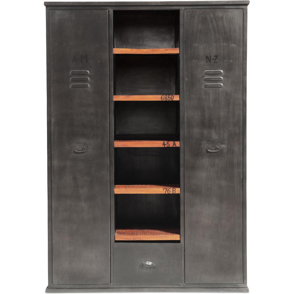 Armadio Stile Vintage Industriale Ferro