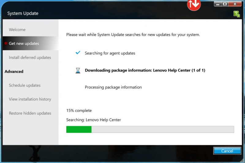 Using the Lenovo System Update Tool IT Services
