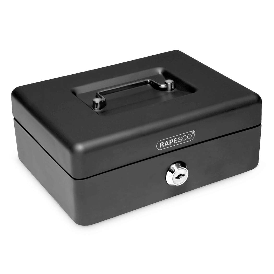 Cash Box 12" (30cm) Black Rapesco Worldwide