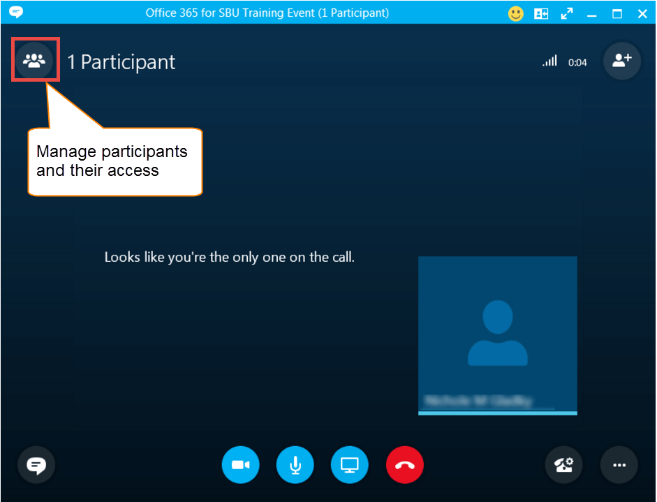 Scheduling A Webinar In Skype For Business Division Of Information
