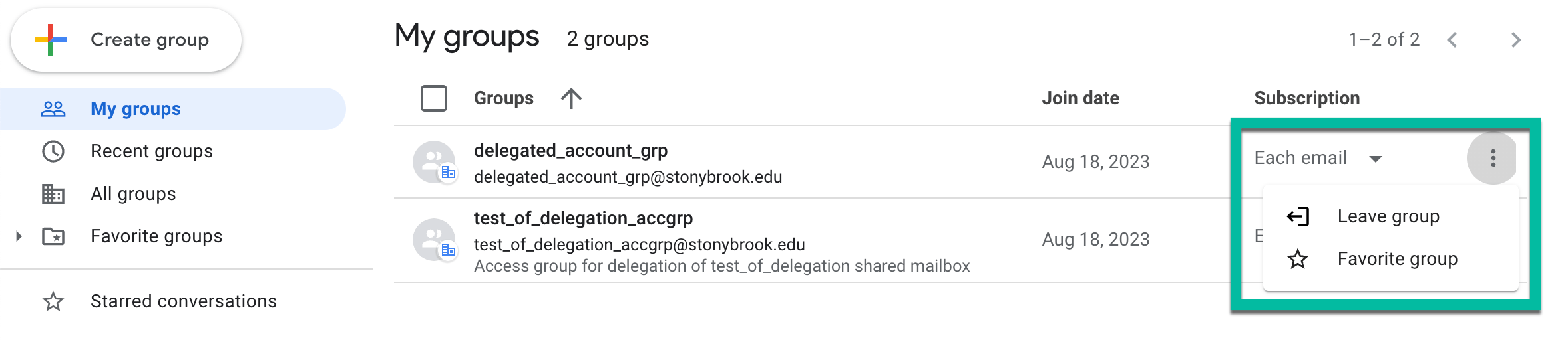 Determining Which Shared Mailbox You Administer And Who Can Access It