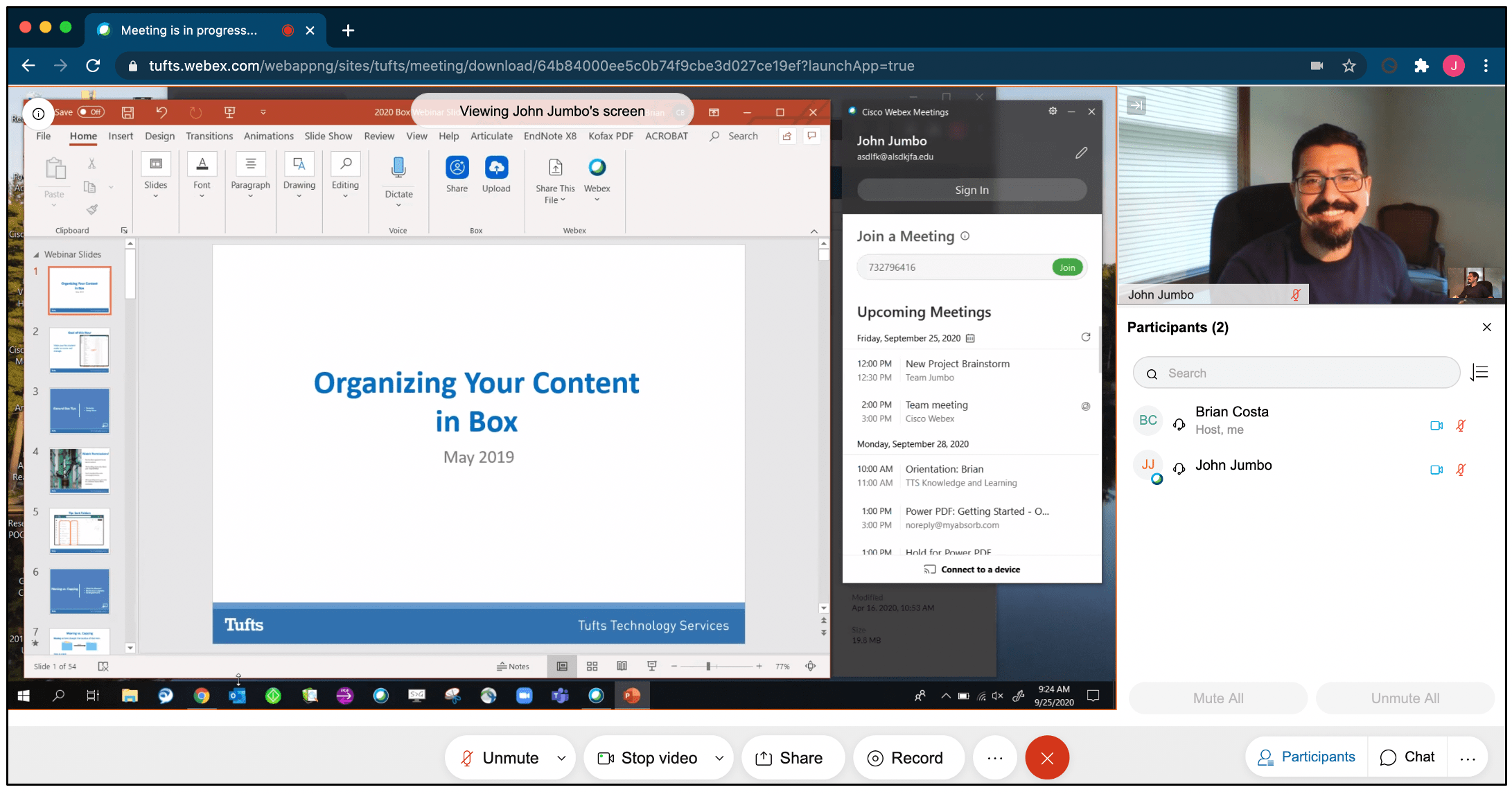 What is WebEx? Technology Services