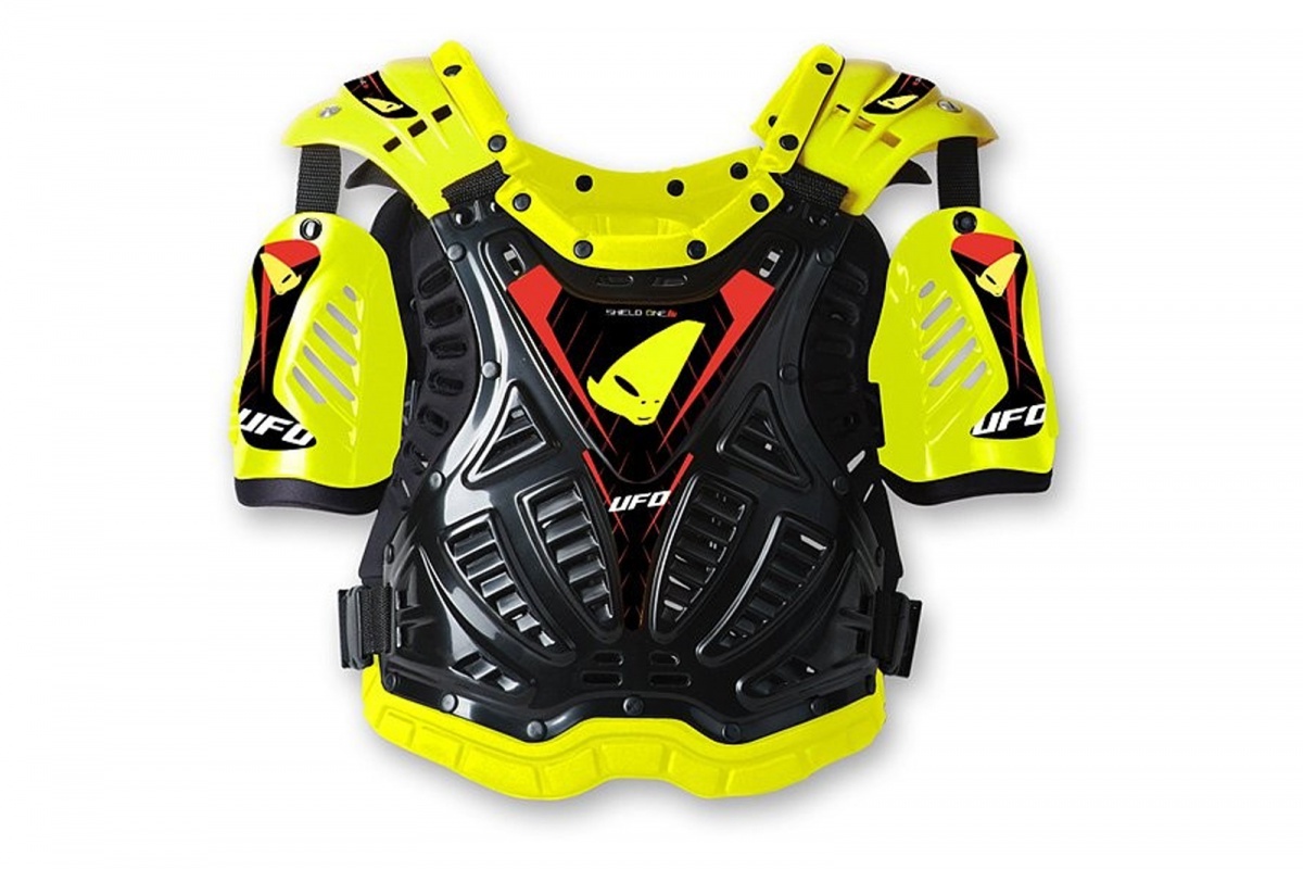 Motocross Shield One chest protector yellow UFO Plast
