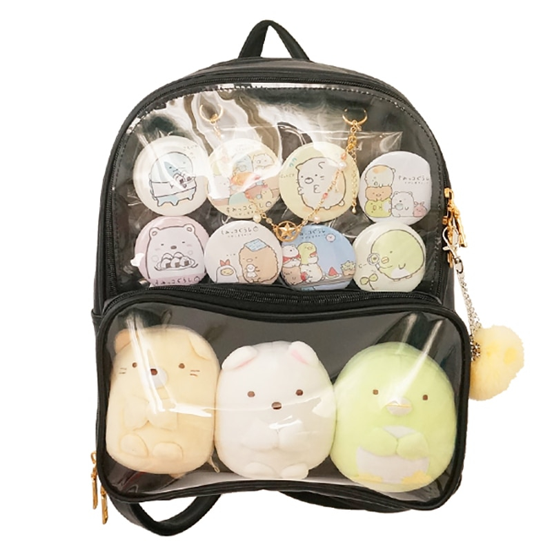 Ita Bag World New Arrival Ita Bag Transparent Backpack Clear Front