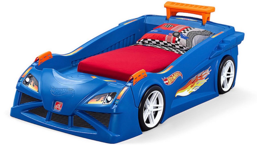 Mattel Letto Hot Wheels con pista incorporata per macchinine itakon.it