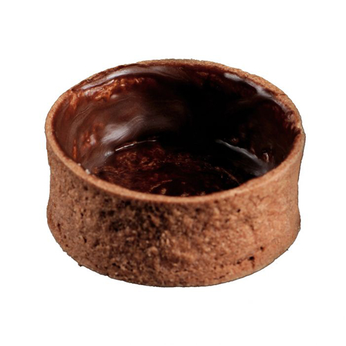SMALL ROUND TART SHELL, CHOCOLATE, 1.89 LA ROSE NOIRE Italco Food