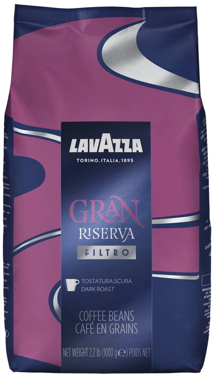 Lavazza, Gran Reserva Dark, Whole Bean Coffee Italco Food Products