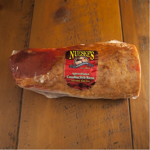 NUESKE`S, APPLE SMOKED CANADIAN BACON Italco Food Products