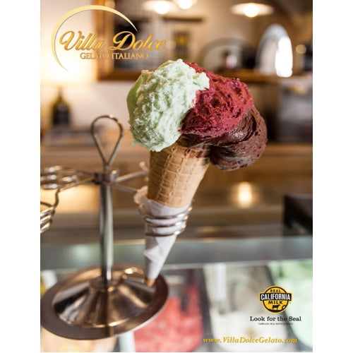 VILLA DOLCE, COOKIES & CREAM GELATO Italco Food Products Wholesale Gourmet Food Distributor