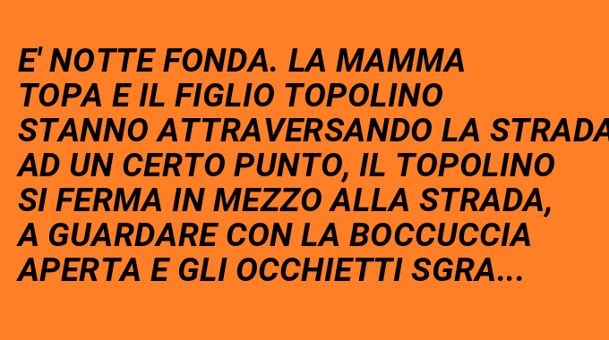 Un angelo... (Barzelletta)