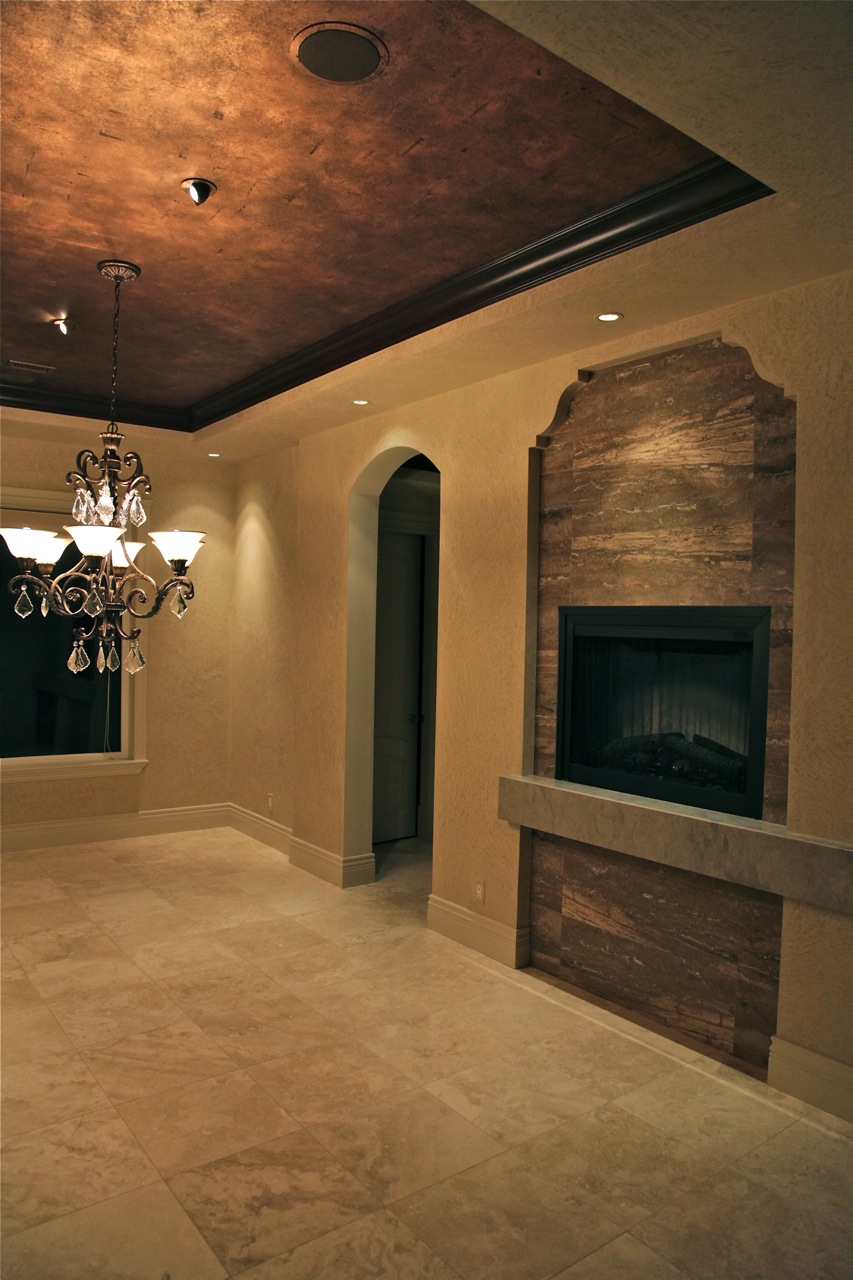 Plaster In Modern Setting Decorative Painting & Plastering