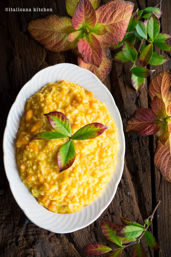 Creamy Pumpkin Risotto italicana kitchen